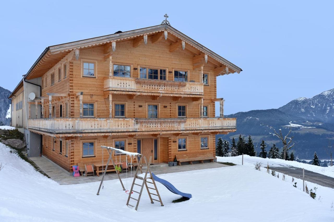 Ferienwohnung Lechenhof Söll Exteriör bild